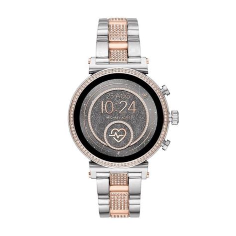 michael kors silver smartwatch|michael kors horloge zilver.